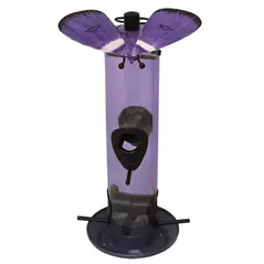 Heath Gossamer Purple Butterfly Bird Feeder