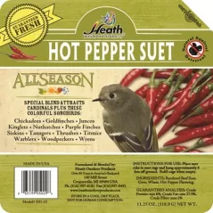 Heath Premium Blend Hot Pepper Suet Cake