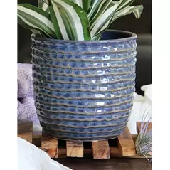 Palm Spring 9" Honey Comb Planter Dnm