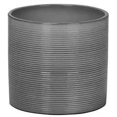Scheurich 5.5" Glass Grey 828/14 Planter