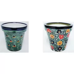 Talavera 10" Flower Pot