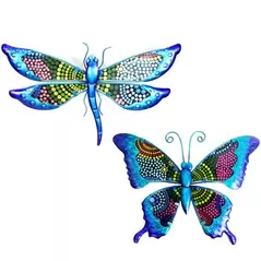VCS 12" Butterfly & Dragonfly With Dots