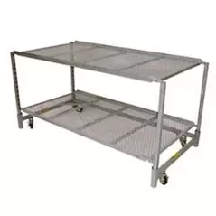 VRE 2 Level Bench 36"x72" W/ Adjustable Shelves VRCTBENCH36