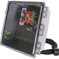Candidus Adaptive Lighting Control, (x) Apogee PAR sensors, HPS and non dimmable LED lights, (n) zones