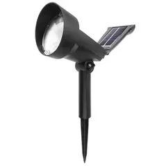 Moonrays Solar Plastic Spotlight w/Panel