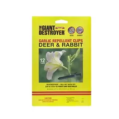 Giant Destroyer Deer & Rabbit Clips 12ct