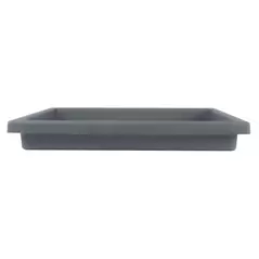 HC 15.5" Accent Planter Saucer Warm Gray