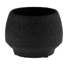 SSI 2" Stoneware Tapered Pot Charcoal