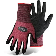 BOSS XSmall Red/ Purple Dotted Nitrile