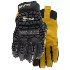 Watson Gloves Flextime Impact w/Cut XL Dryhide Water Resist