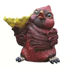 MCarr Red Bird W/ Flower