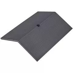 Birds Choice Roof Tray Topper with Flange Recycled Plastic Black
