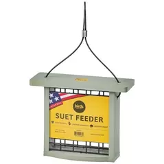 Birds Choice Suet Feeder Recycled Plastic Sage Green