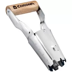 Corona Planter with Wooden Handle
