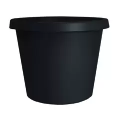 HC 10" Prima Planter Black