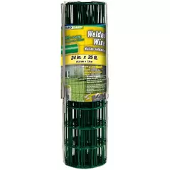 Yard Gard 2'x25' 16G Welded Wire Vinyl Green 2"x3" Mesh