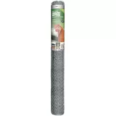 Yard Gard 3'x50' 20G Poultry Netting Galvanized 1" Mesh