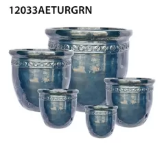 MCarr 5pc XXL Planter Pallet Turtle Green