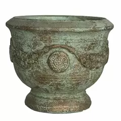 MCarr 8.5" Mini Roman Urn Verdi Bronze