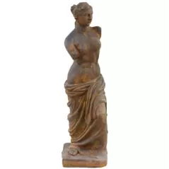 MCarr 40" Liconfiber Female Statue Rust