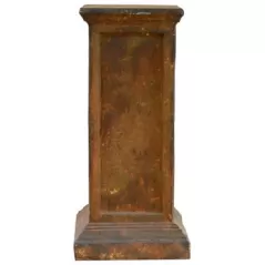 MCarr 31.6" Liconfiber Tall Pedestal Rust