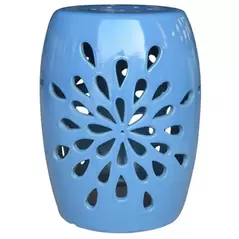 MCarr 19" Tall Starburst Stool Aspen Blue