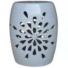 MCarr 19" Tall Starburst Stool Dallas Gray