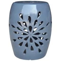 MCarr 19" Tall Starburst Stool London Gray