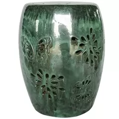 MCarr 19" Butterfly Stool Falling Green