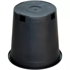 NurserySource 1 Gallon Black Grower Pot 1ea