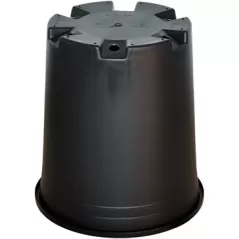 NurserySource 3 Gallon Black Grower Pot 1ea