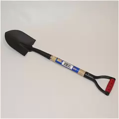 Organic 8"x6" Garden Floral Spade With Blade D Handle