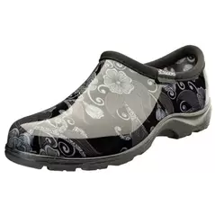 Sloggers Womens Shoe Modern Floral Black Sz 6