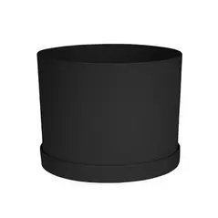 Bloem 10" Mathers Planter Black