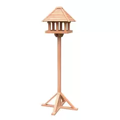 Woodlink Cedar Gazebo Bird Table with Stand