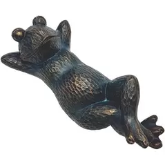 Bosmere 11.75"x6.26"x11.75" Frog Decor On His Back