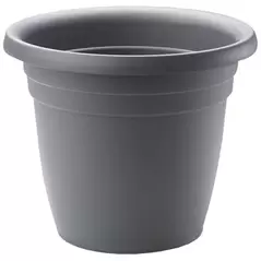 Crescent 12" Emma Cir+ Planter Charcoal