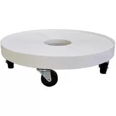 Devault 16" Plant Dolly White