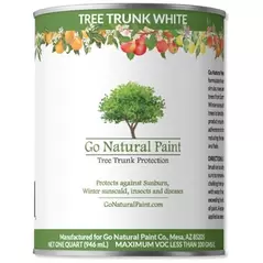 Go Natural Qt Tree Trunk Protection White