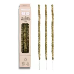Mossify 30" 3pk Bendable Moss Poles Thin