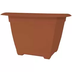 Bloem 15" Dayton Square Box Terra Cotta