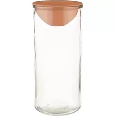 SSI 9.5" Cylinder Bulb Planter with Terra Insert