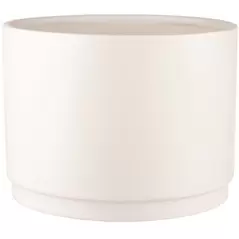 SSI 7.2"x5.6" Stepped Planter Matte White
