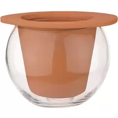SSI 7.35" Self Watering Planter Terra