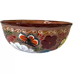 Talavera 12" Bella Especial Color Bowl Cafe