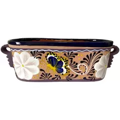 Talavera 12" Bella Especial Window Box Natural