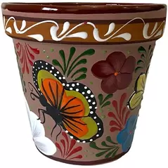 Talavera 9" Bella Especial Flower Pot Cafe