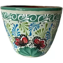 Talavera 14.5" Bella Especial Egg Teal