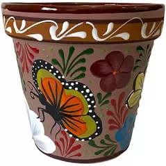 Talavera 7" Bella Especial Flower Pot Cafe