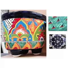 Talavera Molcajete Pot